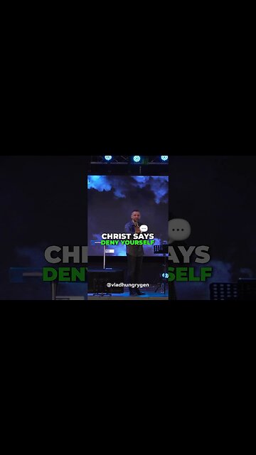 CHRIST VS. CULTURE!!!