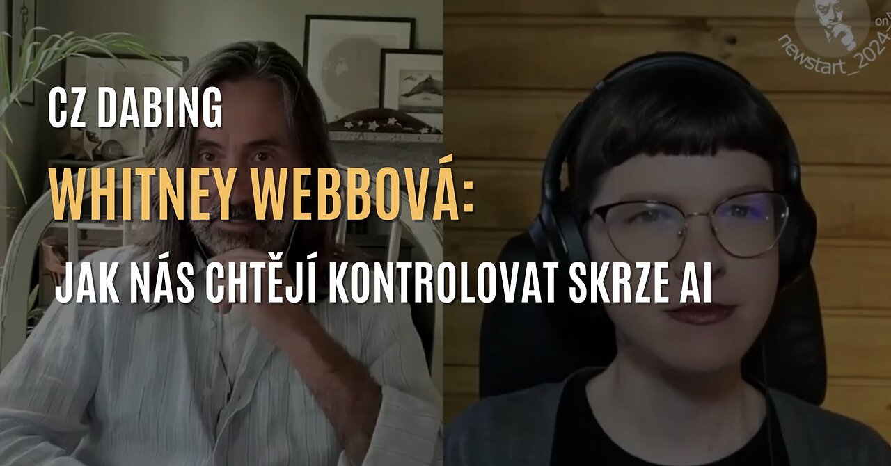 Whitney Webbová: O plánech globalistů na kontrolu populace skrze umělou inteligenci (CZ DABING)