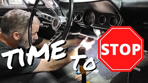 It Is Time To Stop The 66 Mustang Project