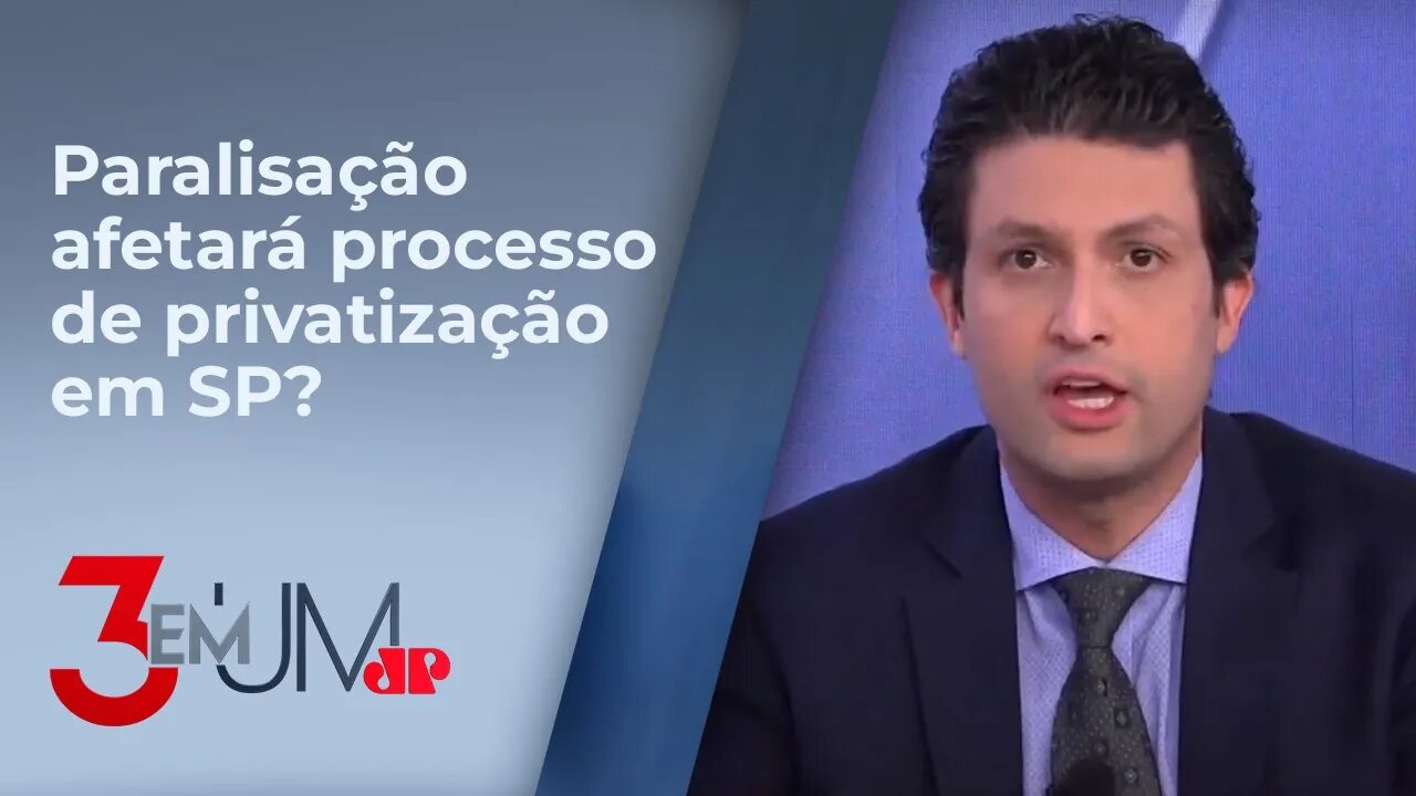 Ghani sobre CPTM, Metrô e Sabesp: “Tarcísio está correto em dizer que greve tem motivação política”