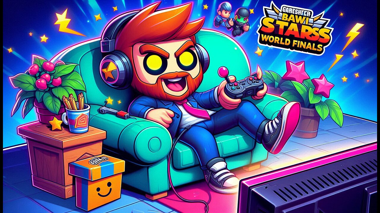 HYPERCHARGE FOR WATCHING THE BRAWL STARS WORLD FINALS_!