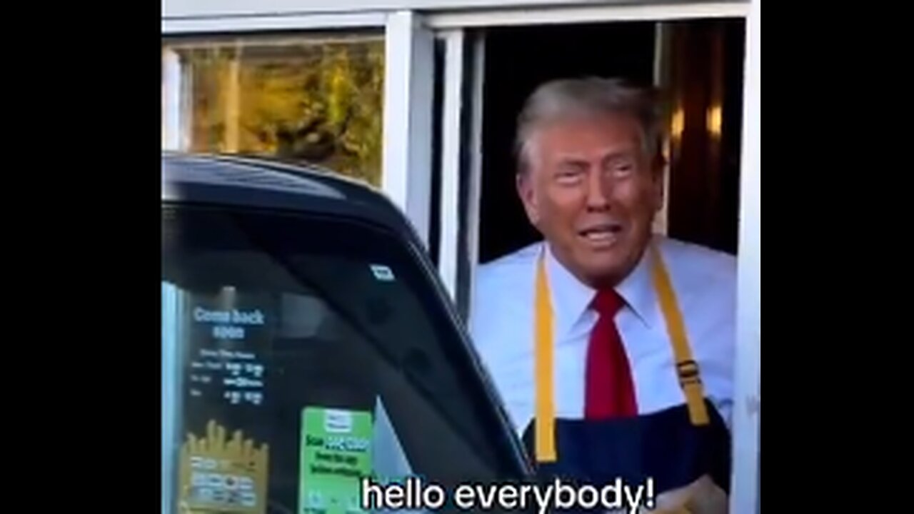 Donald J. Trump @McDonald's in Pennsylvania - MAKE AMERICA GREAT AGAIN!