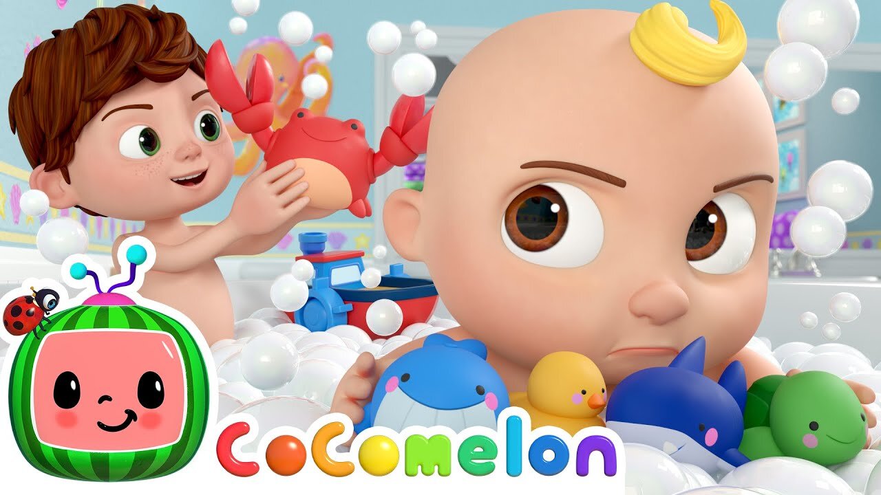 Bubble Bath Song with Sea Animals! 🛀 | CoComelon Nursery Rhymes & Kids Songs