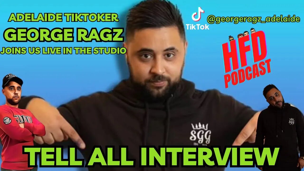 TIK TOKER GEORGE RAGZ TELL ALL INTERVIEW ? + WE SHOOT THE BREEZE | HFD Podcast Ep 55