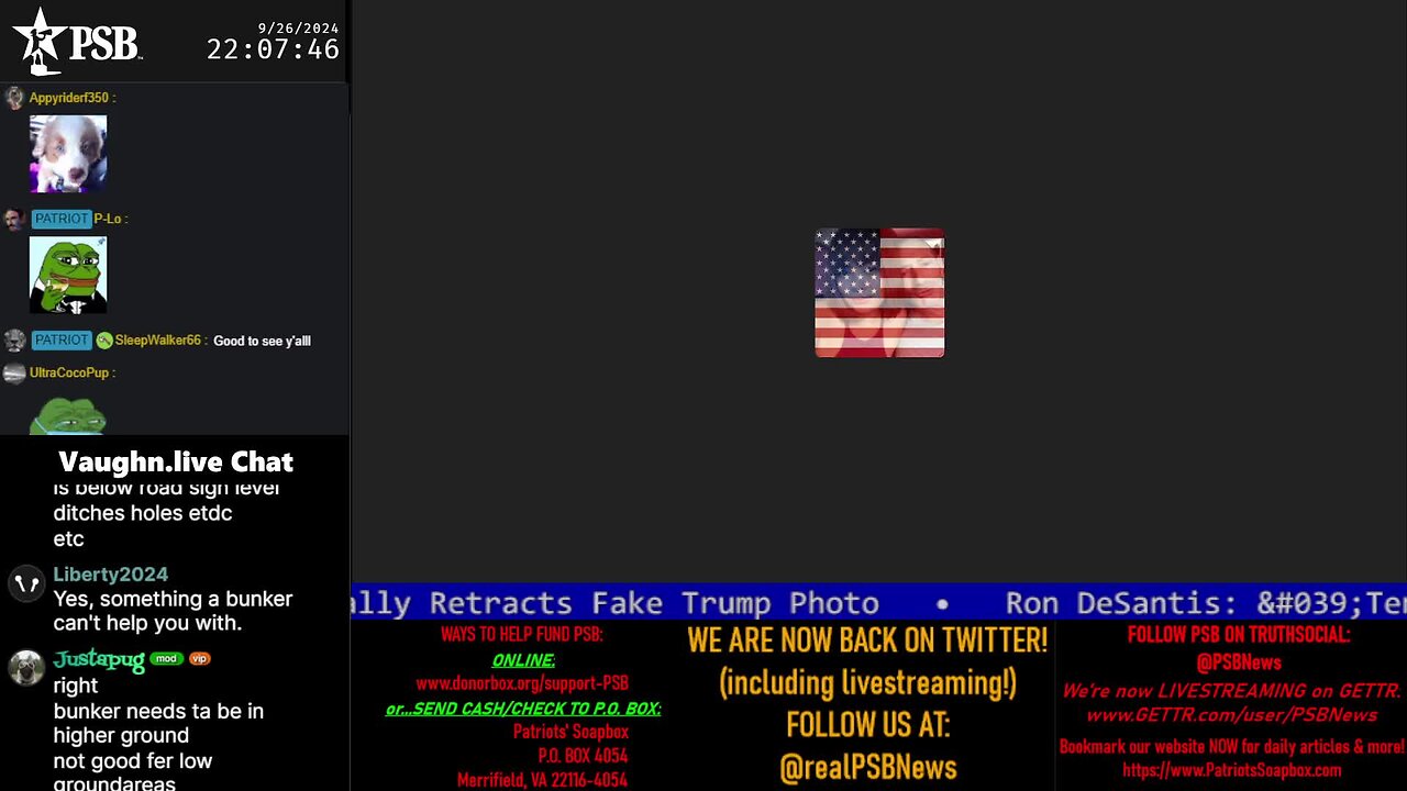 2024-09-26 22:00 EDT - The MAGA Mullet Show: with MagaSwaga