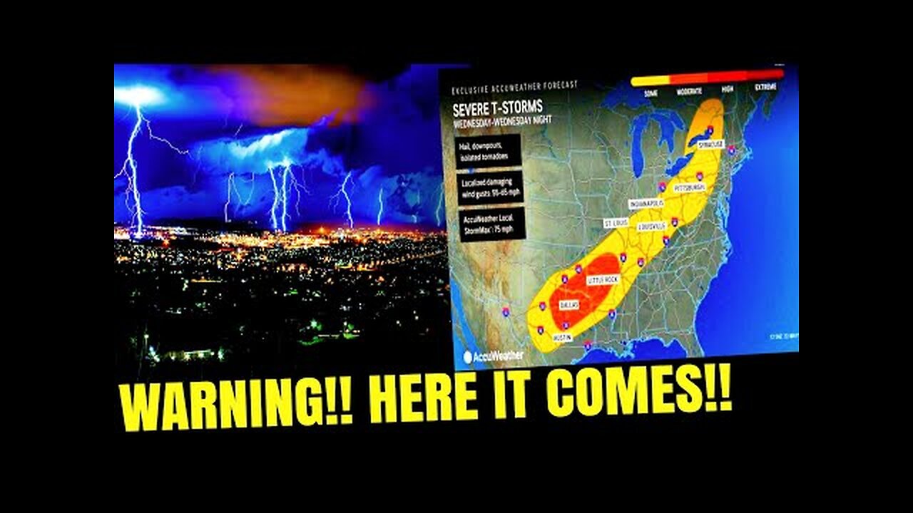 MASSIVE Earthquake Incoming! Severe Weather Follows Same Path As Eclipse!