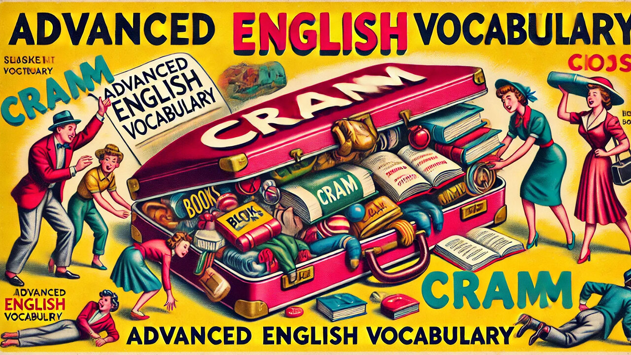 Vocabulary and Pronunciation "CRAM" Advanced English