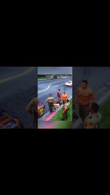 Police Chase GTA 5 RP! 🚓 #shorts #gtarp #gtaonline