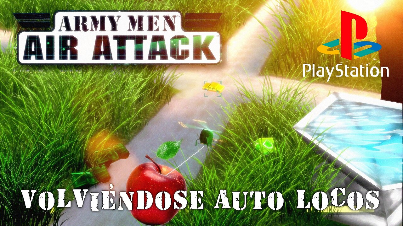 Army Men: Air Attack en Español - Misión 2: Volviéndose Auto-Locos (PSX) Un jugador