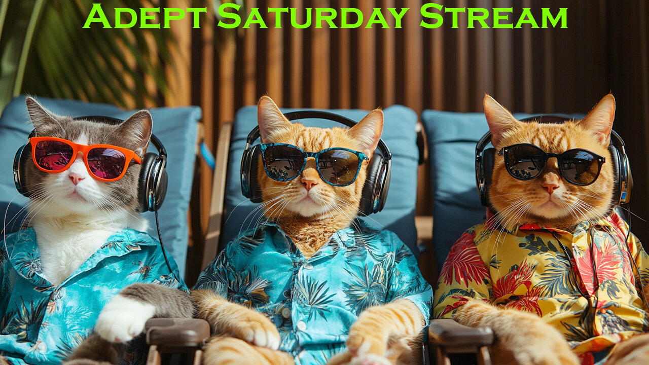 Adept Saturday Stream | Synthwave | Chillwave | Retrowave | Music | Royalty/Copyright Free