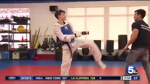 Local boy beat cancer, now nationally ranked martial artist