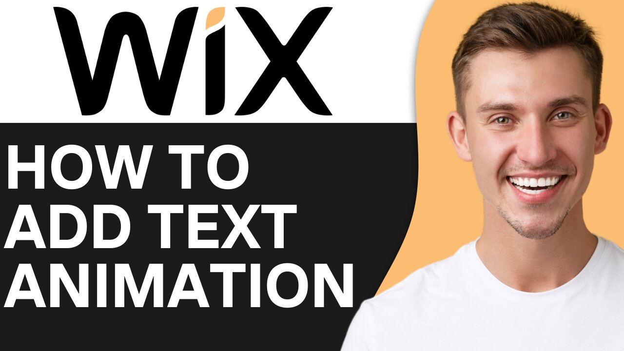 HOW TO ADD TEXT ANIMATION IN WIX