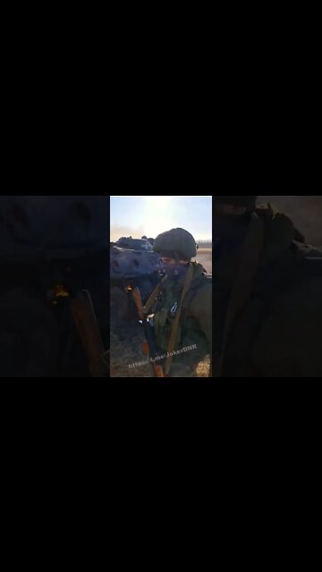 Destruction of APU equipment at the front! #ukraine #shorts