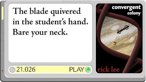 LOG Entry 21.026 Felix Culpa