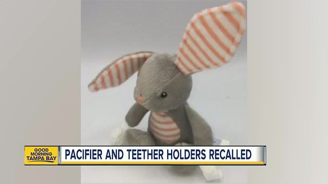 Dr. Brown’s Lovey Pacifier & Teether Holders recalled due to choking hazard