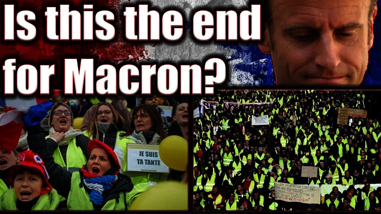 Macron is in trouble now YELLOW VEST rises up