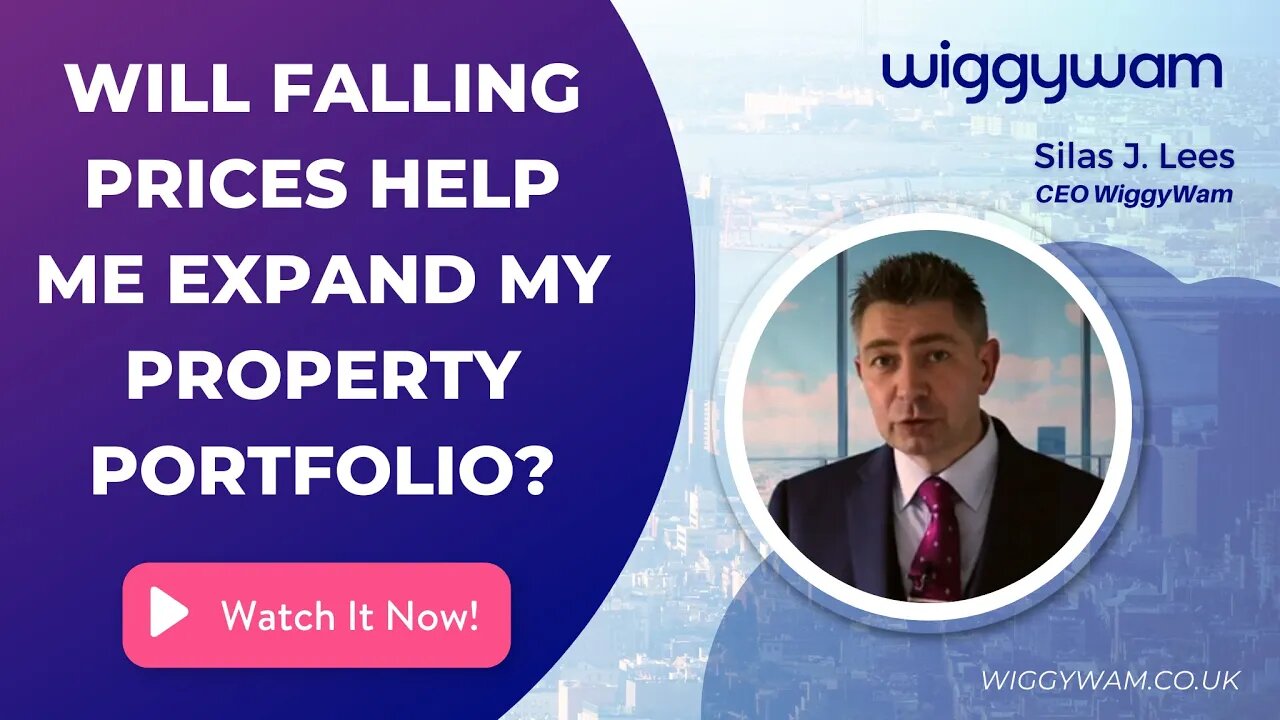 Will falling prices help me expand my property portfolio?