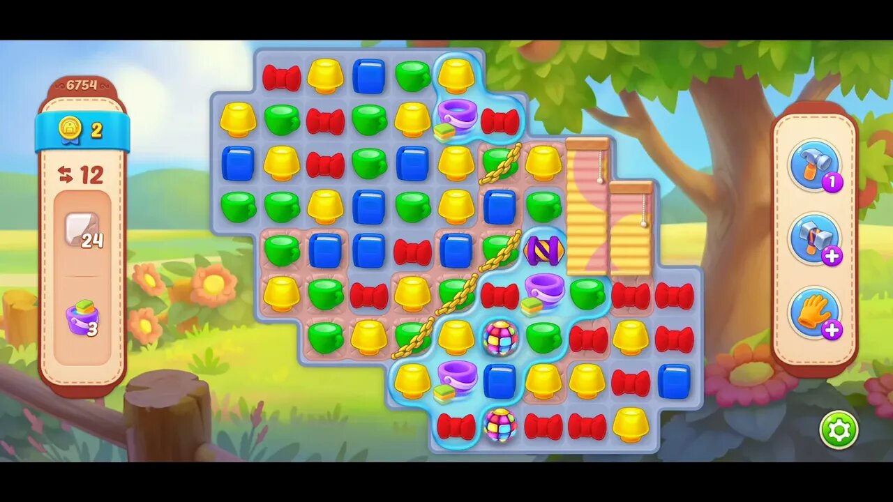 Playrix Homescapes Gameplay Walkthrough Level 6754