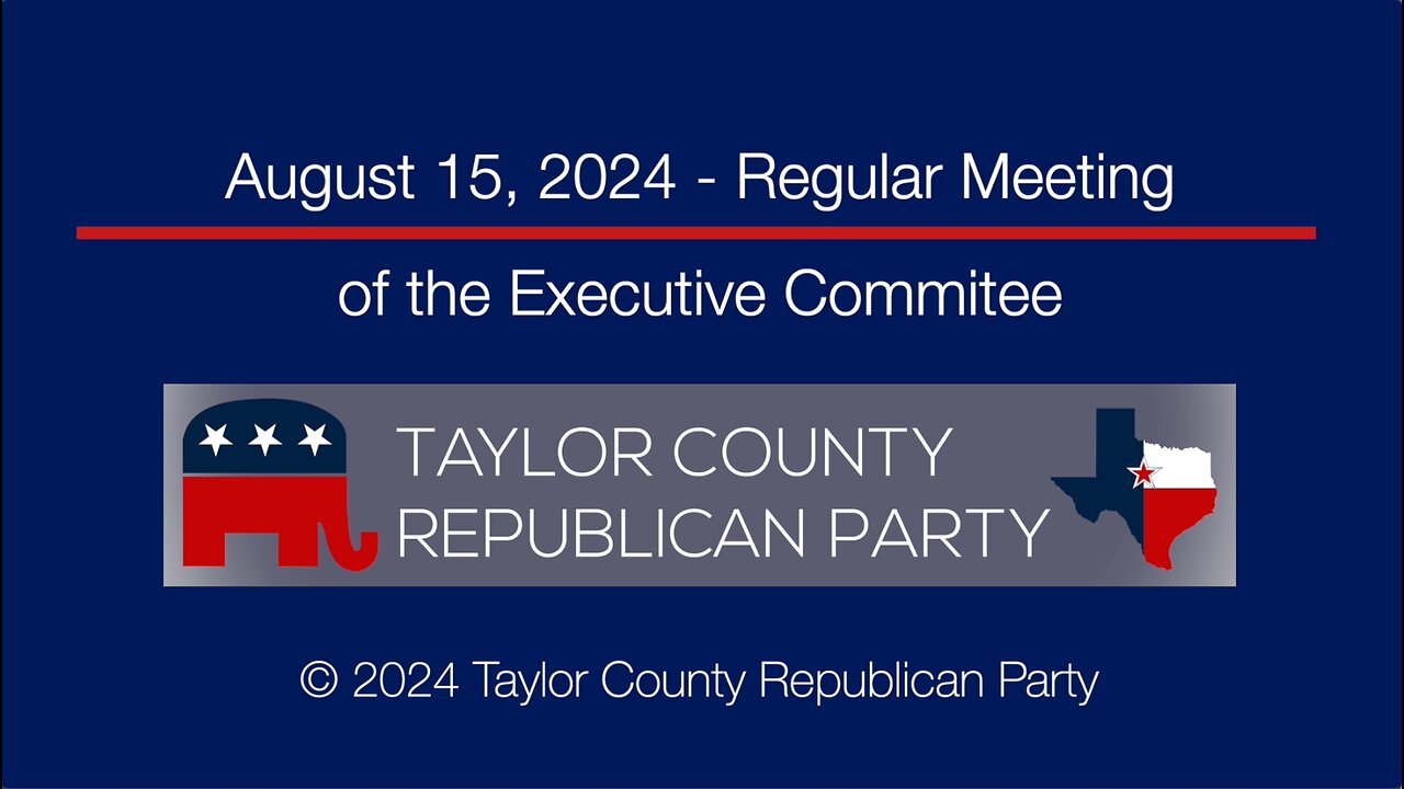 2024-08-15 - TCRP Regular Meeting