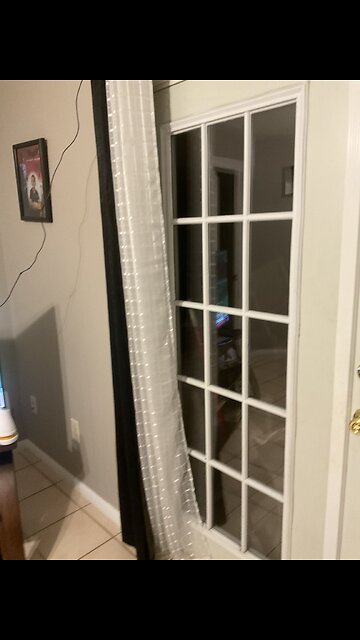 Raining hard in the Back and in the from soft