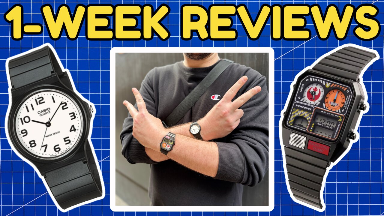 ✌ TWO Watch Reviews + MOD for #DoubleWristWeek