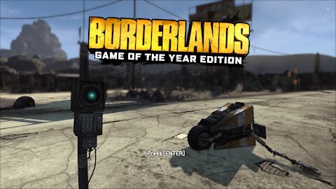 Borderlands GOTY Enhanced - Entering Fyrestone (playthrough #001)