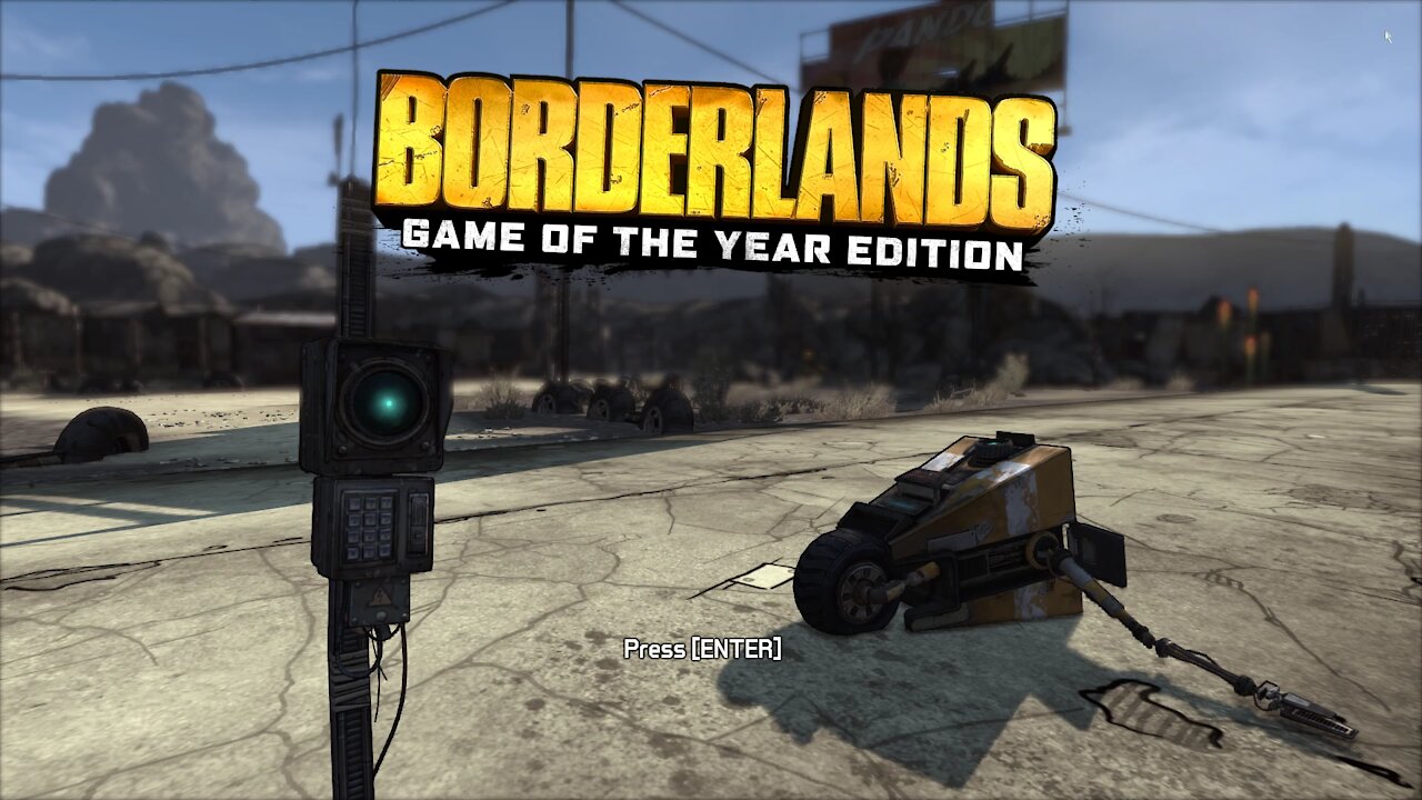 Borderlands GOTY Enhanced - Entering Fyrestone (playthrough #001)