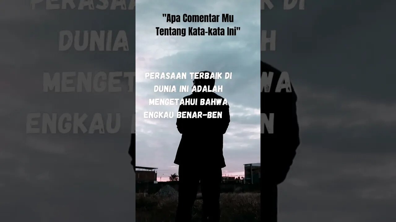 Kata Motivasi "PERASAAN TERBAIK" #katakatamotivasi #shorts