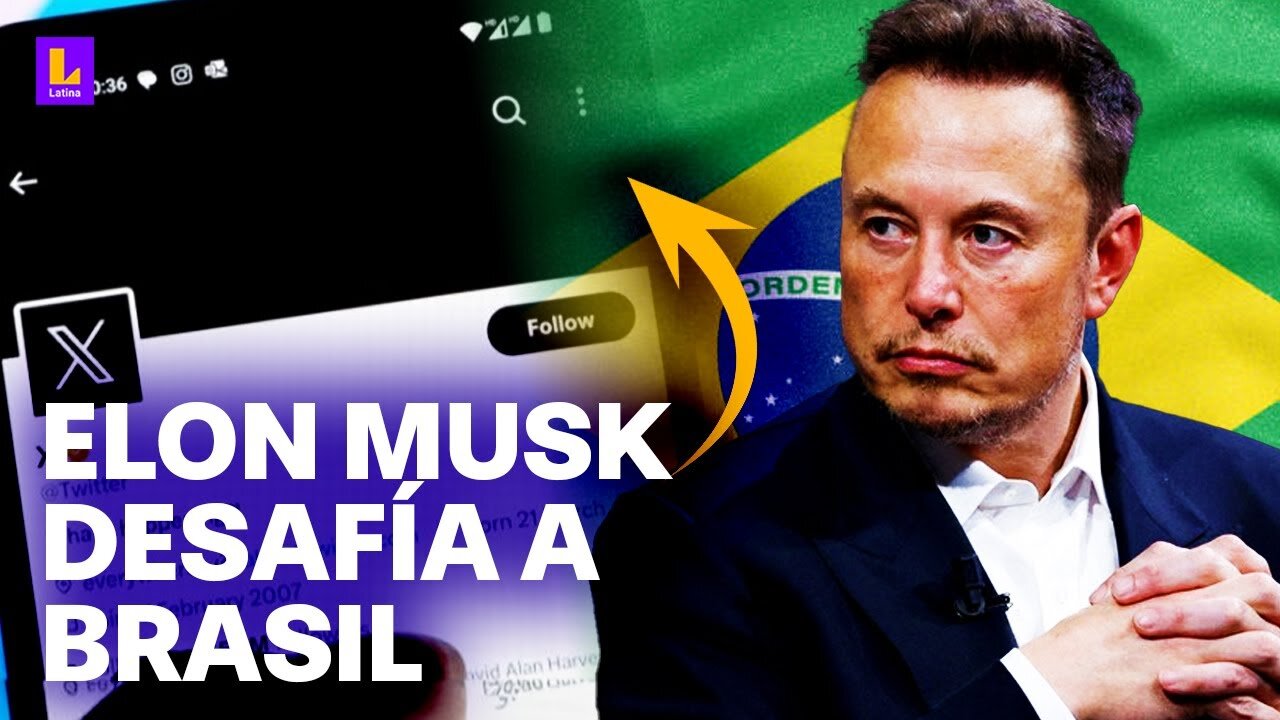 "X" no va más en Brasil: La red social de Elon Musk está suspendido por no cumplir con ley