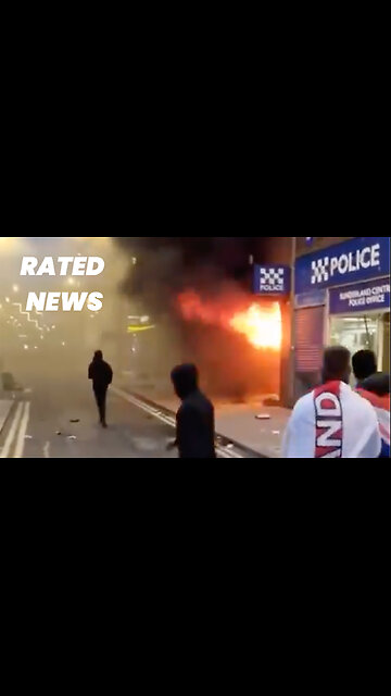 Police Injured, Buildings Burned During Sunderland Unrest