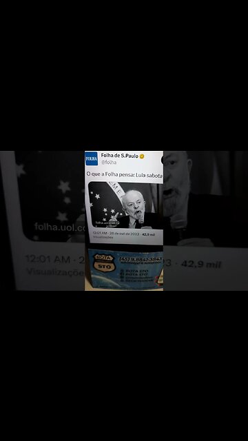 A folha sobre o Presidente