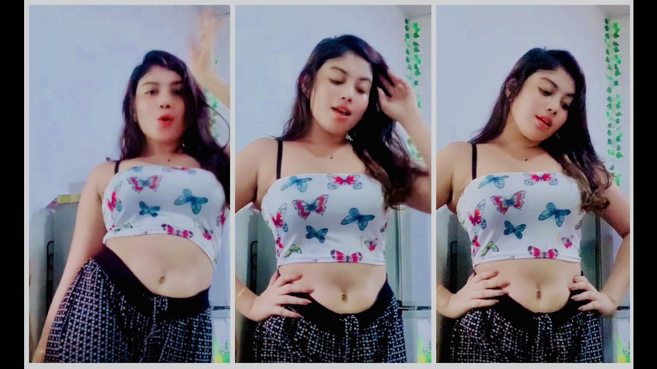 Sexy 😍 girl dance like a sexy 🔥 dancer ( 🥰 cute and romantic ❤️ girl 👧 )