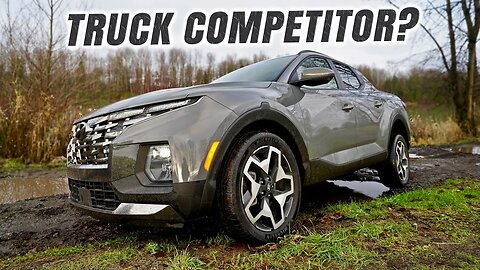 The 2022 Hyundai Santa Cruz is Stuck Somewhere Between Car and Truck.