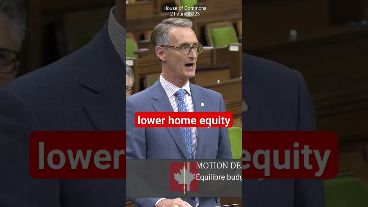 Canadians are losing value in their house because of Trudeau government