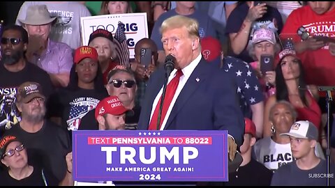 LIVE Donald Trump hosts MAGA rally in Philadelphia