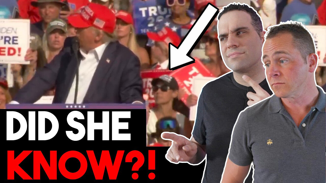 DID THIS WOMAN KNOW? - Military Body Language Expert Reacts to Suspicious Woman at Trump Rally