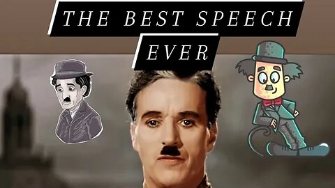 Charles Chaplin The Great Dictator (colored)