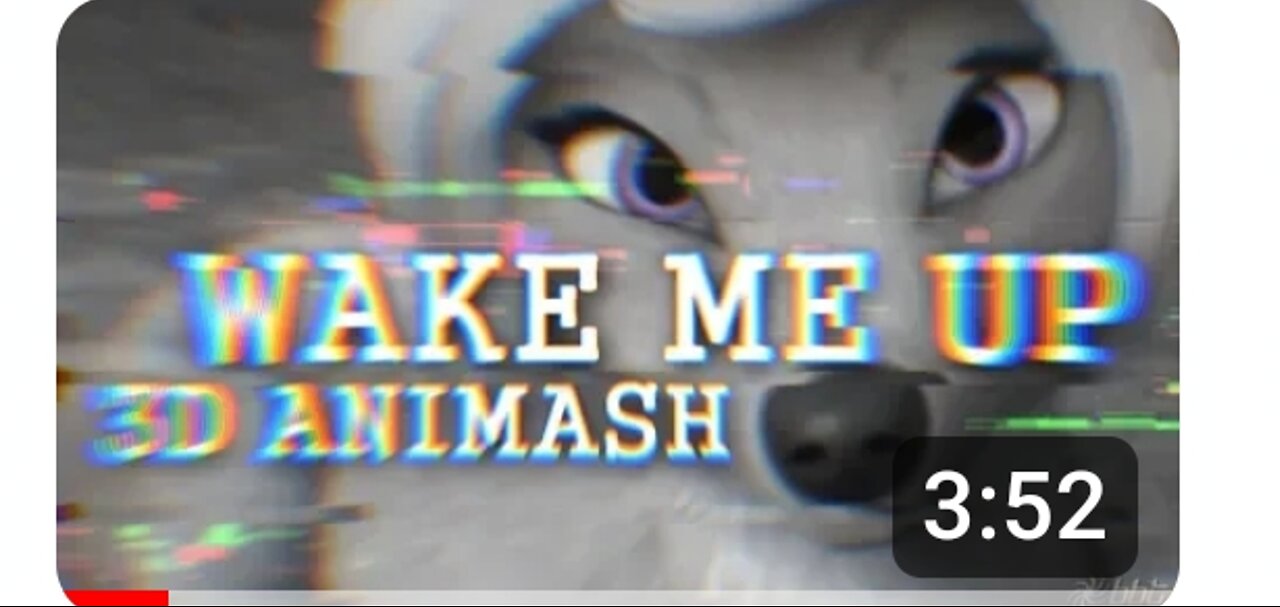 Wake me up ~3d animash.