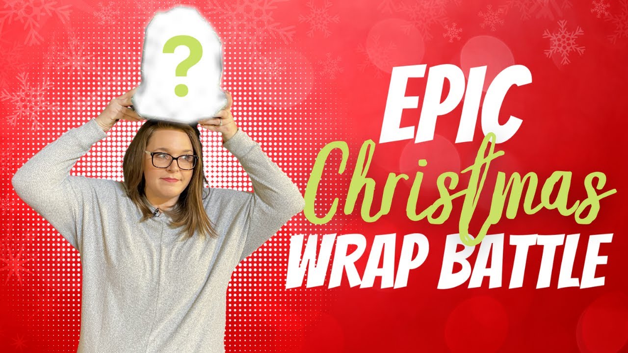 Epic Christmas Wrap Battle