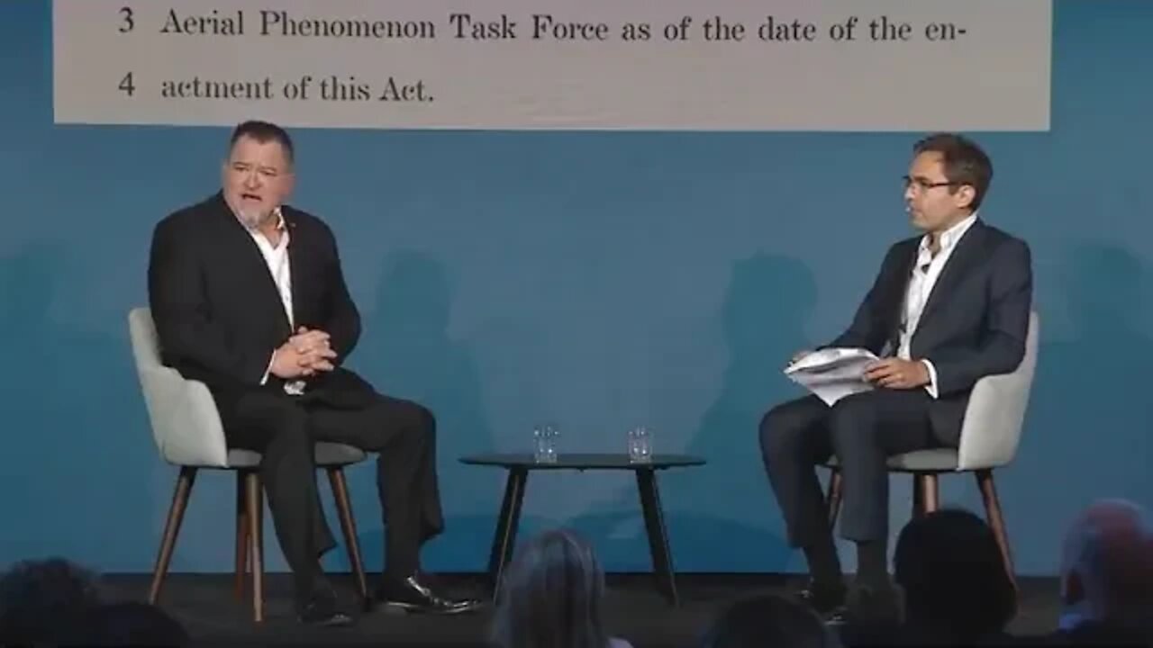 Luis Elizondo on unidentified aerial phenomena, extraterrestrials and the Pentagon's UFO programme &