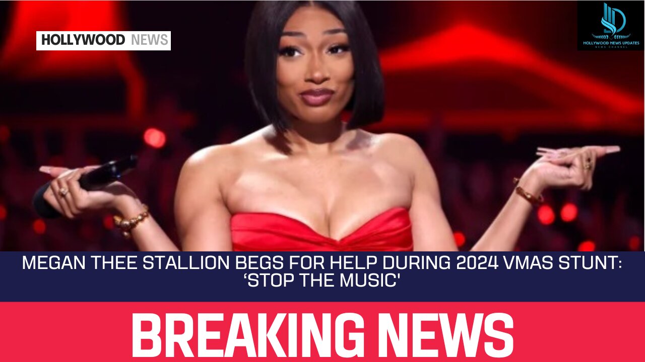 Megan Thee Stallion Begs for Help During 2024 VMAs Stunt ‘Stop the Music'