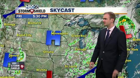 Gino Recchia NBC26 Storm Shield Weather Forecast