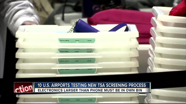 TSA tests screening larger electronic devices separately
