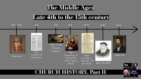 The Middle Ages - Late 4th Century to the 15th Century - Church History Part 2