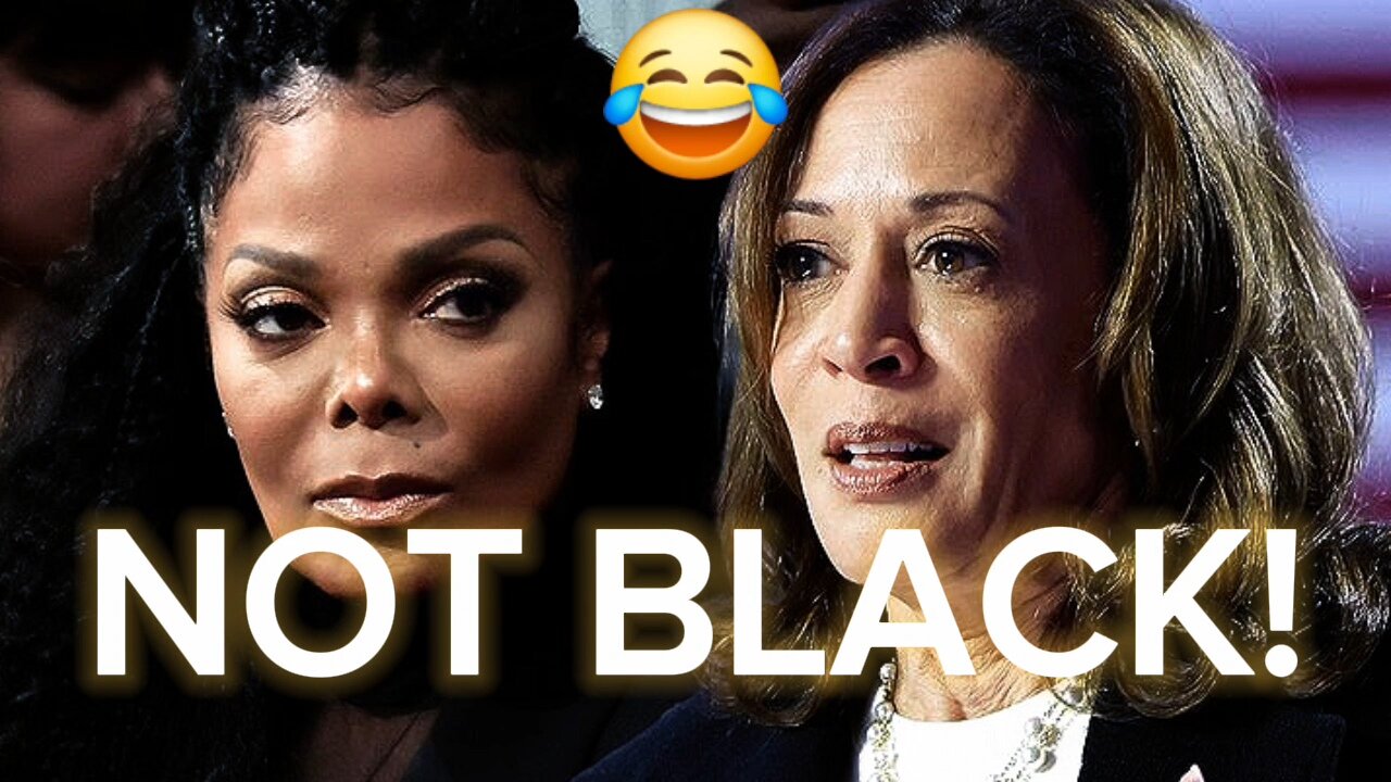 Snowflakes Want to Cancel Janet Jackson After She Said Kamala Harris is NOT Black! 😂