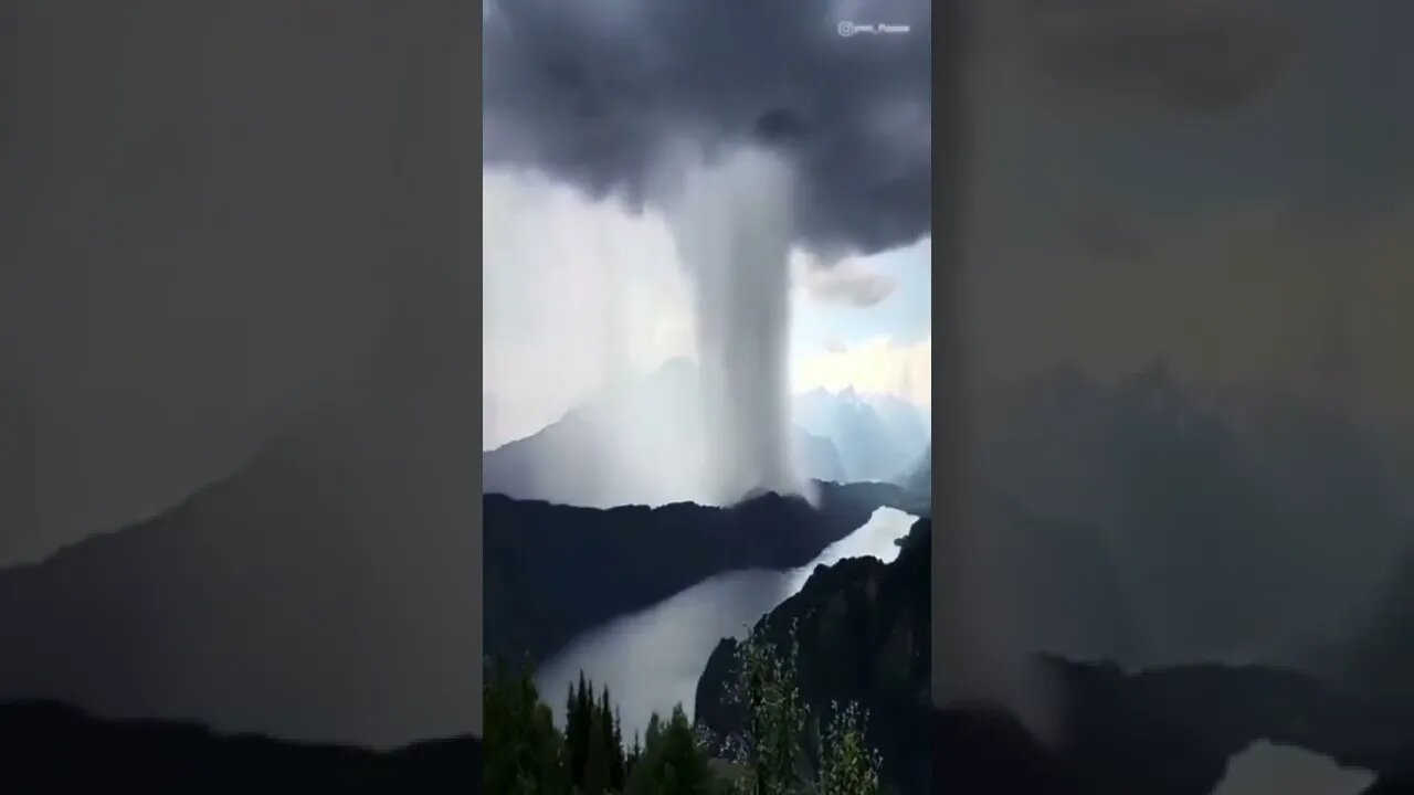 Rainfall From Very Near in the Sky