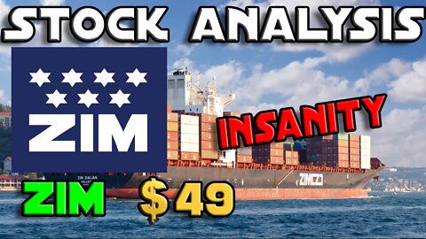 Stock Analysis | ZIM Integrated Shipping Services Ltd (ZIM) | WHAT AM I LOOKING AT?