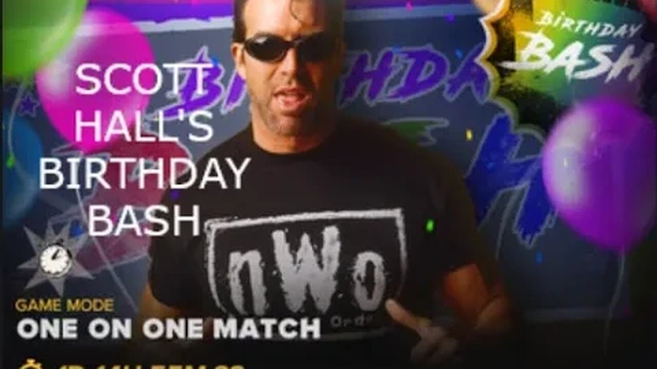 WWE 2K23 MYFACTION LIVE EVENT SCOTT HALL'S BIRTHDAY BASH #wwe2k23gameplay #wwe2k23myfaction