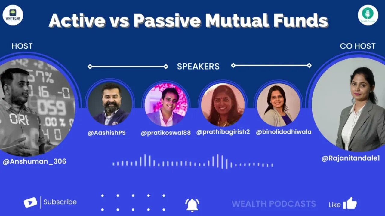 Active vs Passive Mutual Funds | Wealth Podcasts