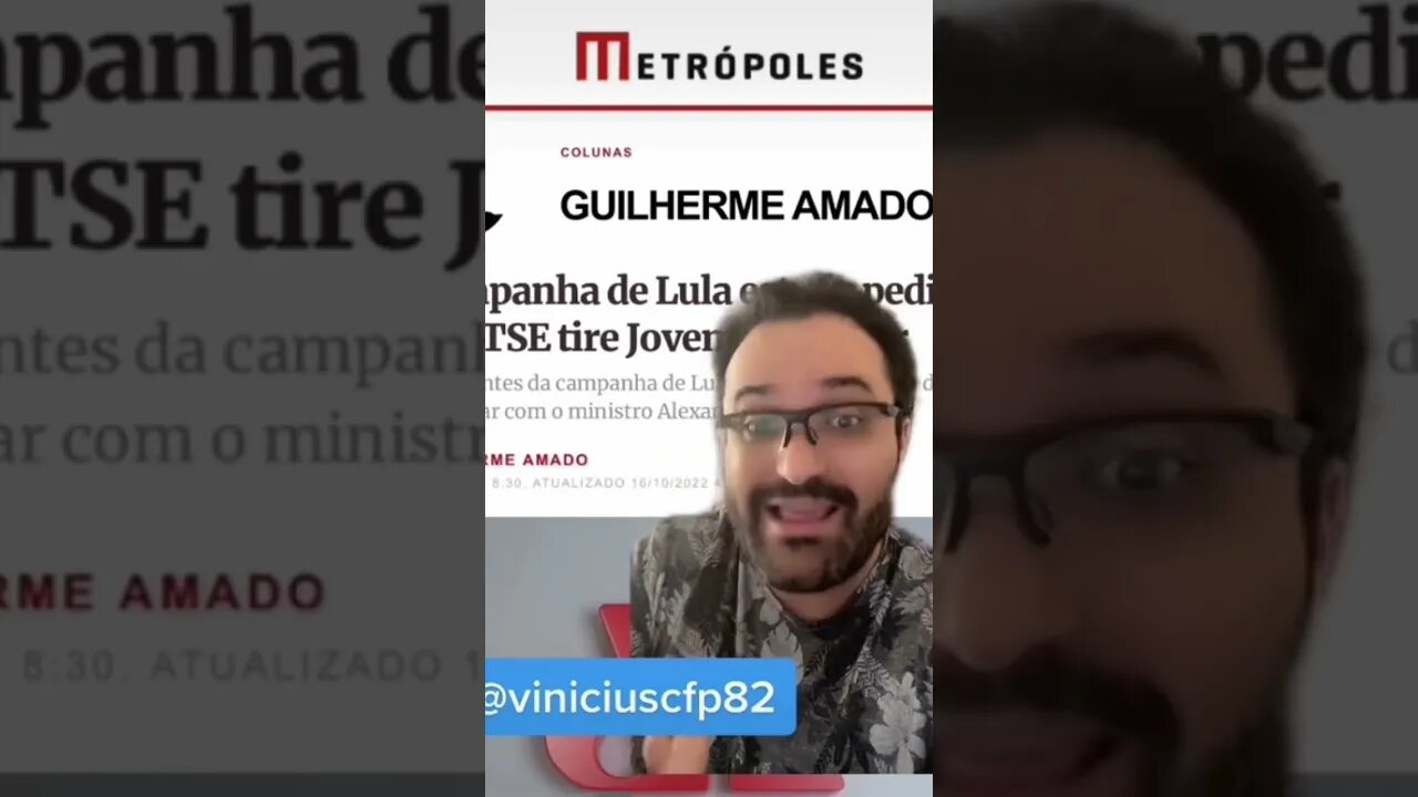 ABSURDO! Campanha de Lula quer tirar a Jovem Pan do ar. PARTE 2